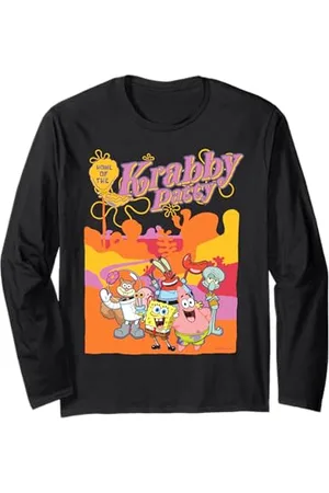 Spongebob Sponge Bob - Schwammkopf Krabby Patty Langarmshirt