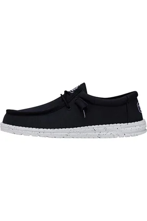 Hey dude Herren Wally Slub Canvas Moc Toe Shoes, , 37 EU