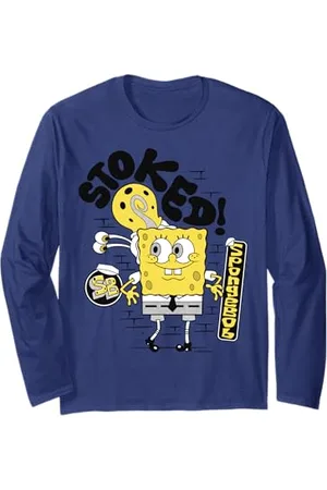 Spongebob Sponge Bob - Schwammkopf Gary Stoked Langarmshirt