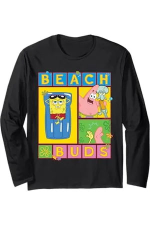 Spongebob Sponge Bob - Schwammkopf Strand Sommer Langarmshirt