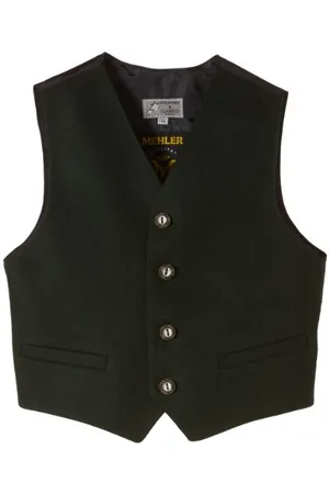 G.O.L. Jungen Anzugjacke Trachtenweste, Tuchloden, Gr. 188
