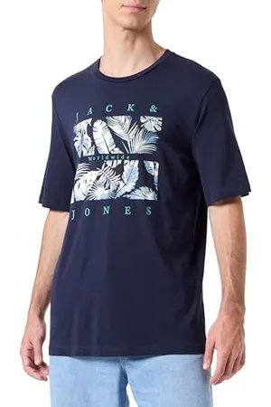 JACK & JONES Herren Jjfloor Tee Ss Crew Neck T-Shirt, , S