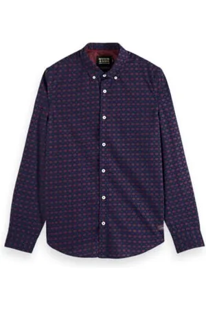 Scotch&Soda Slim Fit Ditsy AOP Shirt