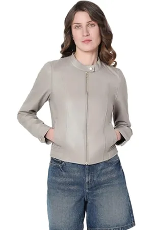 VERO MODA Damen VMFAVODREAM Coated Jacket ENT Lederjacke, , M