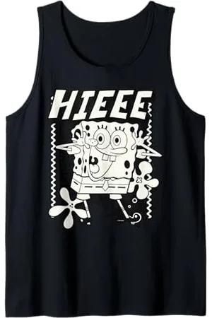 Spongebob Sponge Bob - Schwammkopf Hier bin ich, /weiß Tank Top