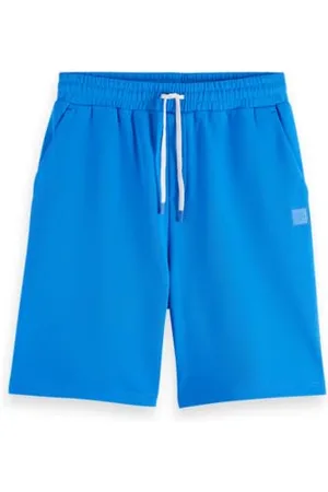 Scotch&Soda Herren Casual Shorts Badge Logo Regular Fit Sweatshorts, ,M
