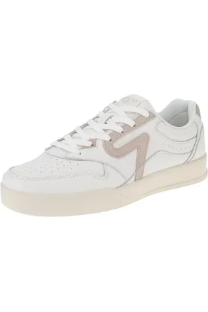 Replay Herren Sneaker aus Leder, Weiß (Off White 041), 45