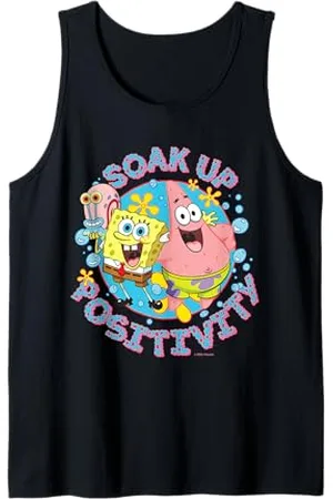 Spongebob Sponge Bob - Schwammkopf Gary Patrick Soak Up Positivity Tank Top