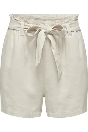 JDY Damen say Mw Linen WVN Noos Shorts, , 40 EU