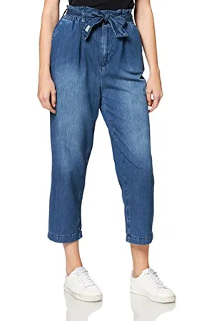 Herrlicher Damen Comfy Light Denim Flared Jeans, , 44 (Herstellergröße: 31)