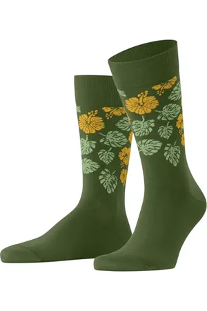 Burlington Herren Socken Aloha Breeze M So Baumwolle gemustert 1 Paar, , 40-46