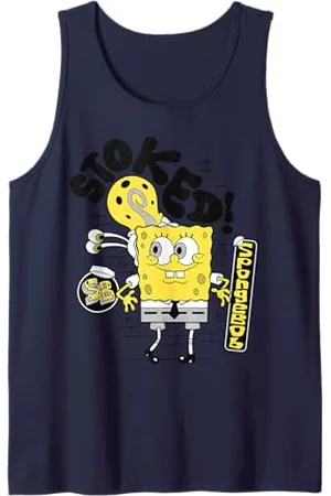 Spongebob Sponge Bob - Schwammkopf Gary Stoked Tank Top