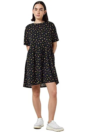 Noisy May Damen NMKERRY S/S Short AOP Dress S Kleid, , M