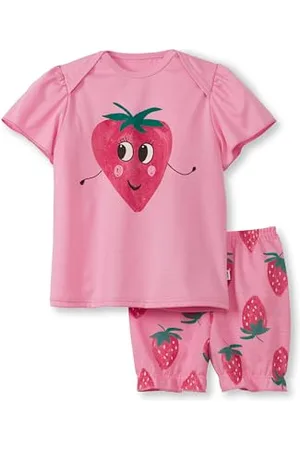 Calida Toddlers Kurz-Pyjama Damen, aus 100% Bio-Baumwolle