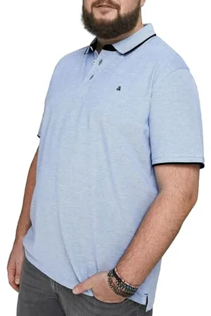JACK & JONES JACK&JONES PLUS Jjepaulos Polo Ss Noos Pls