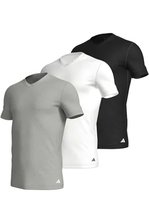 adidas Herren Unterwäsche V Neck Shirt (3PK) - Active Core Cotton