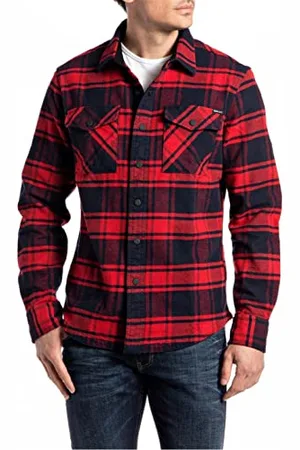 Replay Herren M4067A Hemd, , S