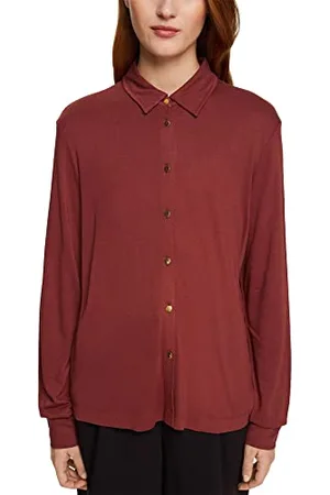 ESPRIT Collection Damen T-Shirt 992eo1k312, Rust Brown, L