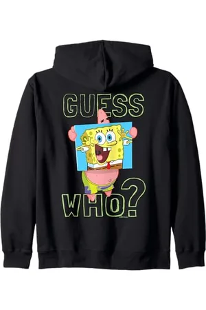 Spongebob Sponge Bob - Schwammkopf Patrick Guess Who Kapuzenjacke