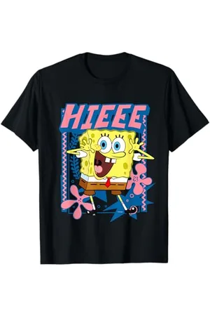 Spongebob Sponge Bob - Schwammkopf Hier bin ich T-Shirt