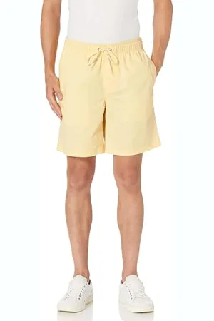Amazon Herren Walkshorts Schrittlänge 20 cm lockere Passform mit Kordelzug (in Übergröße erhältlich), , L