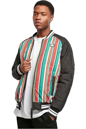 Southpole Herren SP050- Stripe College Jacket Jacke, , XL