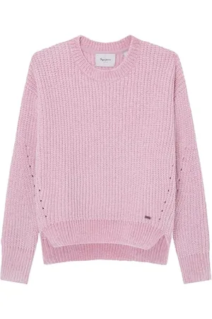 Pepe Jeans Mädchen Willow Strickwaren, Rosa (Rosewood Pink), 16 Jahre