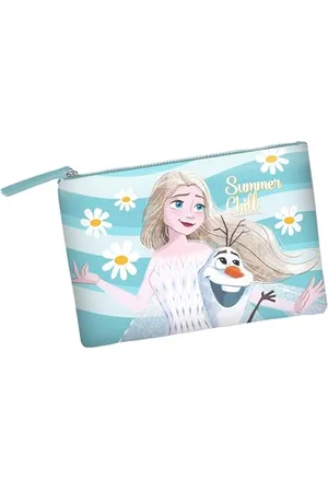 Disney Die Eiskönigin 2 (Frozen 2) Chill-Soleil Kosmetiktasche, Blau, 30 x 22 cm