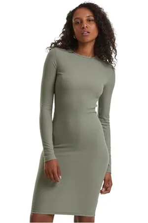 Urban classics Damen Tb1340-ladies Rib Dress, , M EU