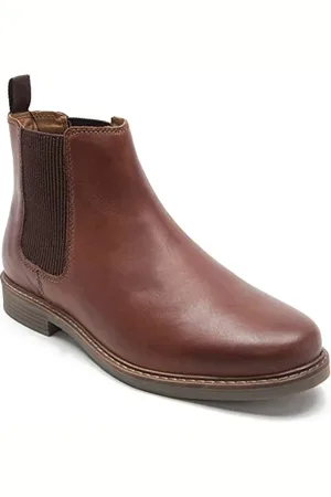 Thomas Crick Herren Bamford Chelsea Boots, Brown, 41 EU