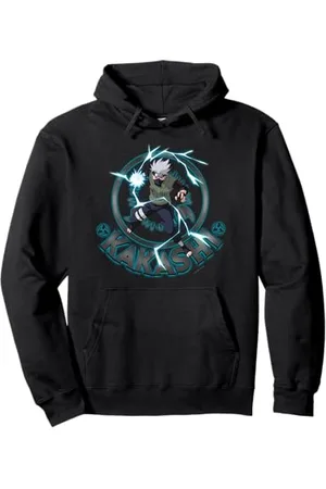 Naruto Shippuden Kakashi Lighting Circle Pullover Hoodie