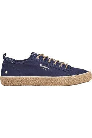Pepe Jeans Herren Port Basic Sneaker, Blau (Ocean Blue), 9