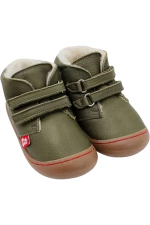 POLOLO Kinderschuhe Nino, gefütterte Stiefel für Kinder mit Bio Wolle