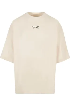 Merchcode Herren T-Shirt Frida Kahlo - Short Logo Huge Tee, Oversized Fit, 100% Cotton, 4XL