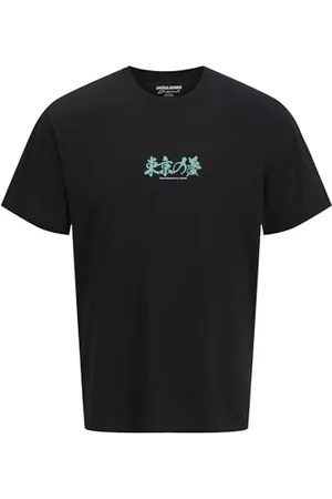 JACK & JONES Male T-Shirt Gedruckt Rundhalsausschnitt T-Shirt