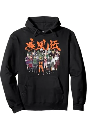 Naruto Shippuden Besetzungsgruppe Pullover Hoodie