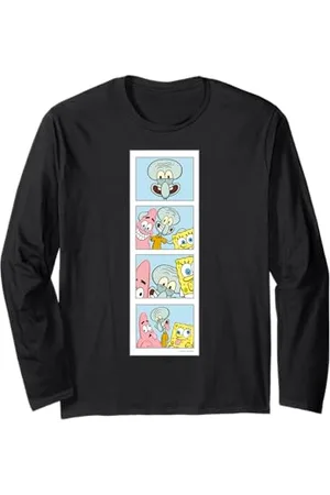 Spongebob Sponge Bob - Schwammkopf Fotobox Langarmshirt