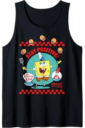Spongebob Sponge Bob - Schwammkopf Stay Positive Tank Top