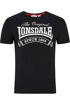 Lonsdale London Herren Trägerhemd Martock Langarmshirt, , L EU
