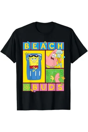 Spongebob Sponge Bob - Schwammkopf Strand Sommer T-Shirt