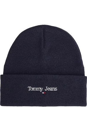 Tommy Hilfiger Herren Strickmütze Sport Beanie mit Logo, (Twilight Navy), Einheitsgröße