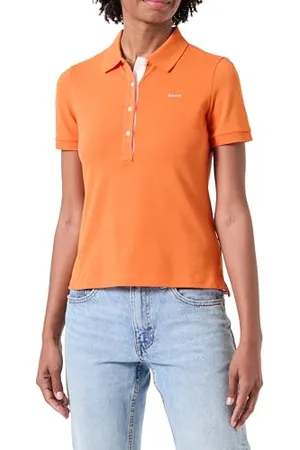 GANT Damen Contrast Collar SS Pique Polo, , XS