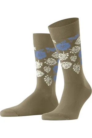 Burlington Herren Socken Aloha Breeze M So Baumwolle gemustert 1 Paar, , 40-46