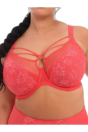 Elomi Damen Brianna Tiefer Bügel Trägern Plunge-BH, Blickdicht, , 34GG