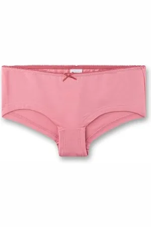 Sanetta Mädchen-Unterhose | Hochwertige und nachhaltige Unterhose für Mädchen aus Baumwoll-Modal-Mix. Panty mit Schleifchen-Detail |Unterwäsche für Mädchen