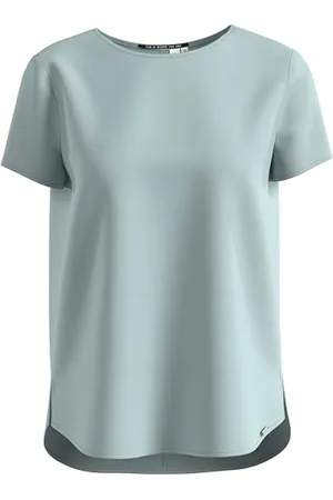 QS by s.Oliver Damen 2162738 Blusenshirt Kurzarm, , 44