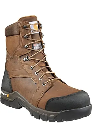 Carhartt Herren 8 "Rugged Flex Isoliert Wasserdicht Atmungsaktiv Sicherheit Zehe Leder Arbeitsstiefel Cmf8389 Baustiefel, , 10
