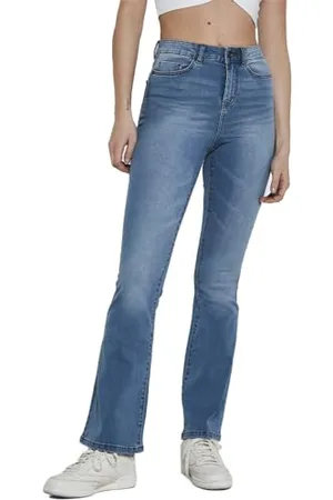 Noisy May Damen Nmsallie Hw Flare Vi162lb Noos Jeans, , 25W 30L EU