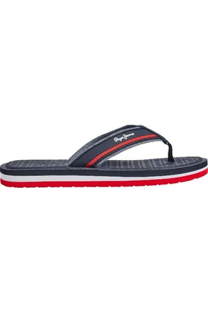 Pepe Jeans Herren West Basic Flip-Flop, Blau (Navy), 12