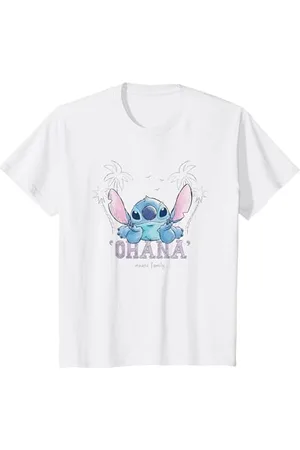 Disney Kinder Lilo & Stitch Ohana Means Family Sketch T-Shirt